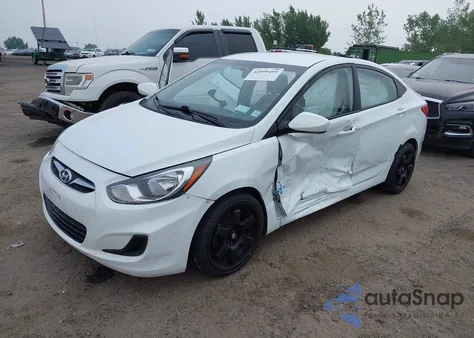 2013 Hyundai Accent Gls/Gs из США, поврежденный, VIN KMHCT4AE9DU488929
